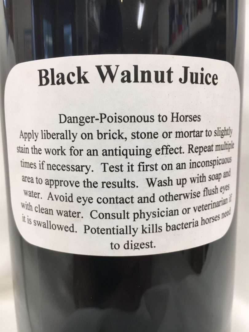 Walnut Juice Masonry Stain for staining lime mortars LimeWorks.us