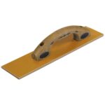 12" x 3-1/2" Square End Laminated Canvas-Resin Hand Float with Cork Handle