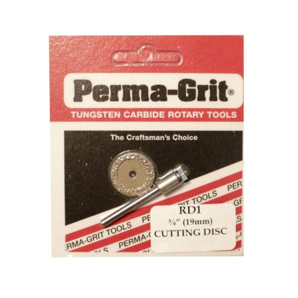 original-126.jpeg Perma-Grit Cutting Disk 3/4" with Arbor - Image 1