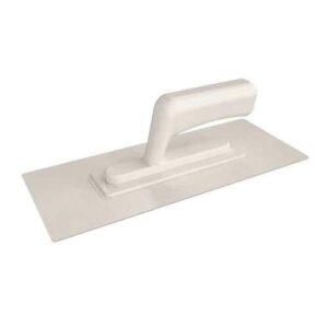 Plastic Plastering Trowel w/ Plastic Handle - White