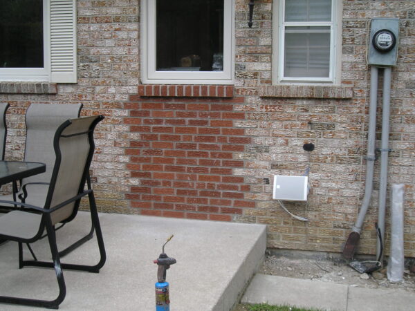 OLYMPUS DIGITAL CAMERA masonry stain