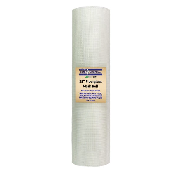 LW_MeshRoll2 Ecologic™ Brand Fiberglass Mesh Roll 38" x 150' - White - Image 1