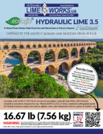 Ecologic™ (PHL) Hydraulic Lime 3.5 Platinum - Image 2