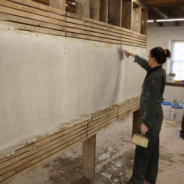 LW_Plaster2_9.3 ARTisAn® Objective Workshop MAS-10 - Plaster Level II, Traditional Three-Coat Lime Plaster on Lath - Image 4