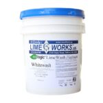 5 gallon bucket of whitewash