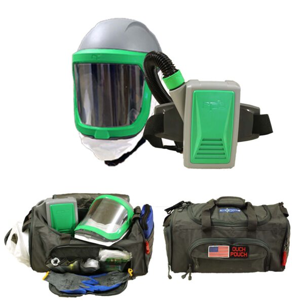 Ouch Pouch with Z-link respirator system Respirator System