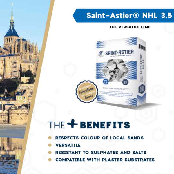 Saint-Astier® Natural Hydraulic Lime - Image 3