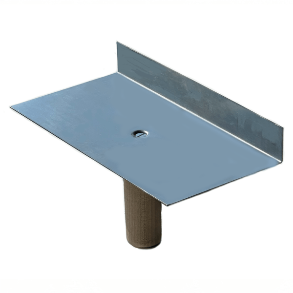 mud holder and hawk Stainless Steel Drywall Mud Holder/Hawk - Image 1