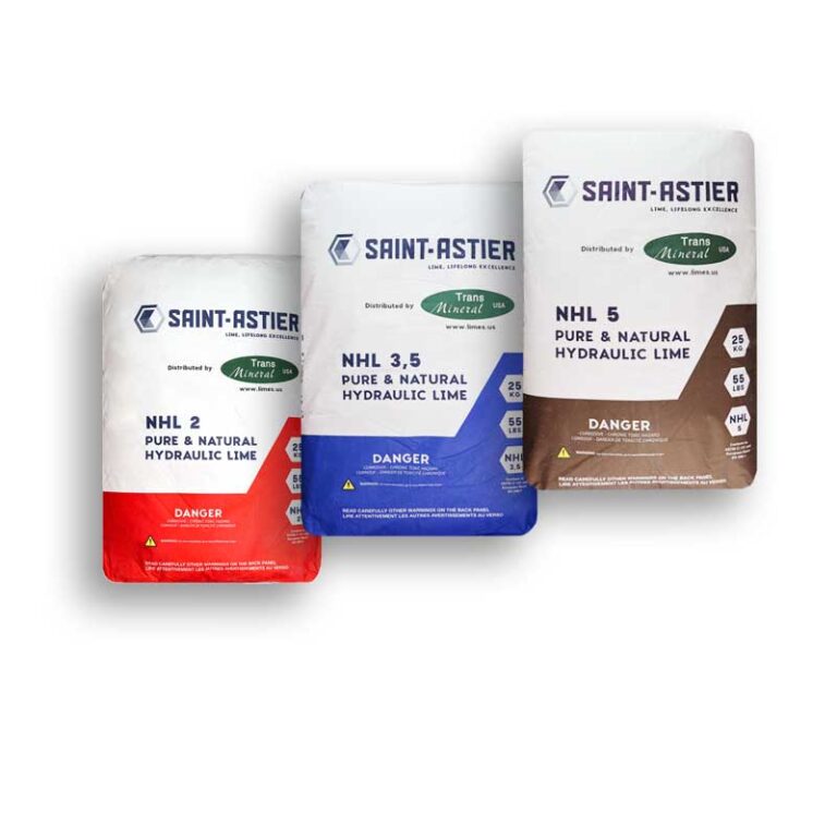 SaintAstier® Natural Hydraulic Lime LimeWorks.us